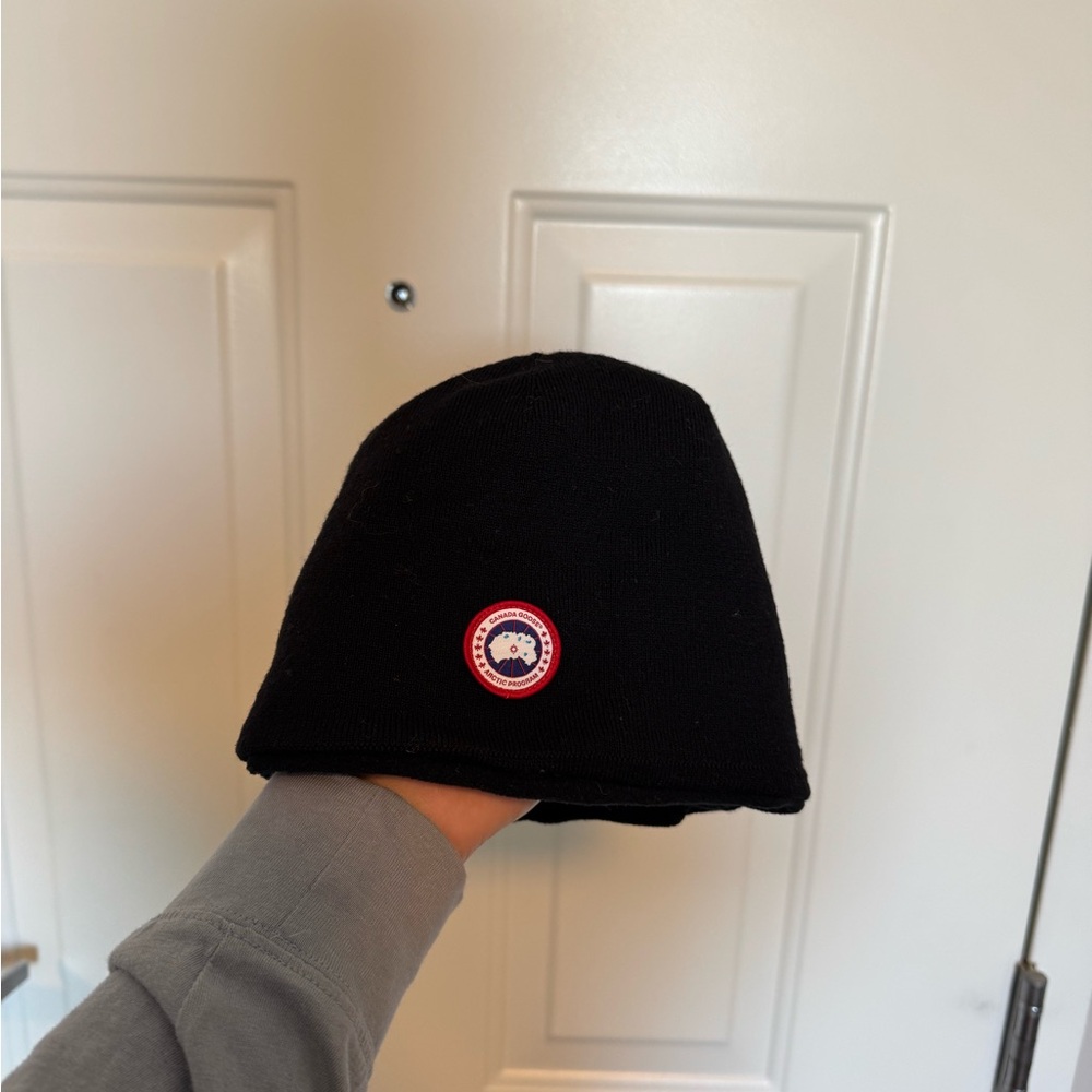 Canada Goose Standard Black Beanie